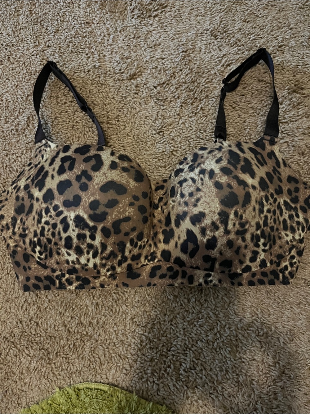 EBY Leopard Animal One Piece Contour Bra SIZE SDD
